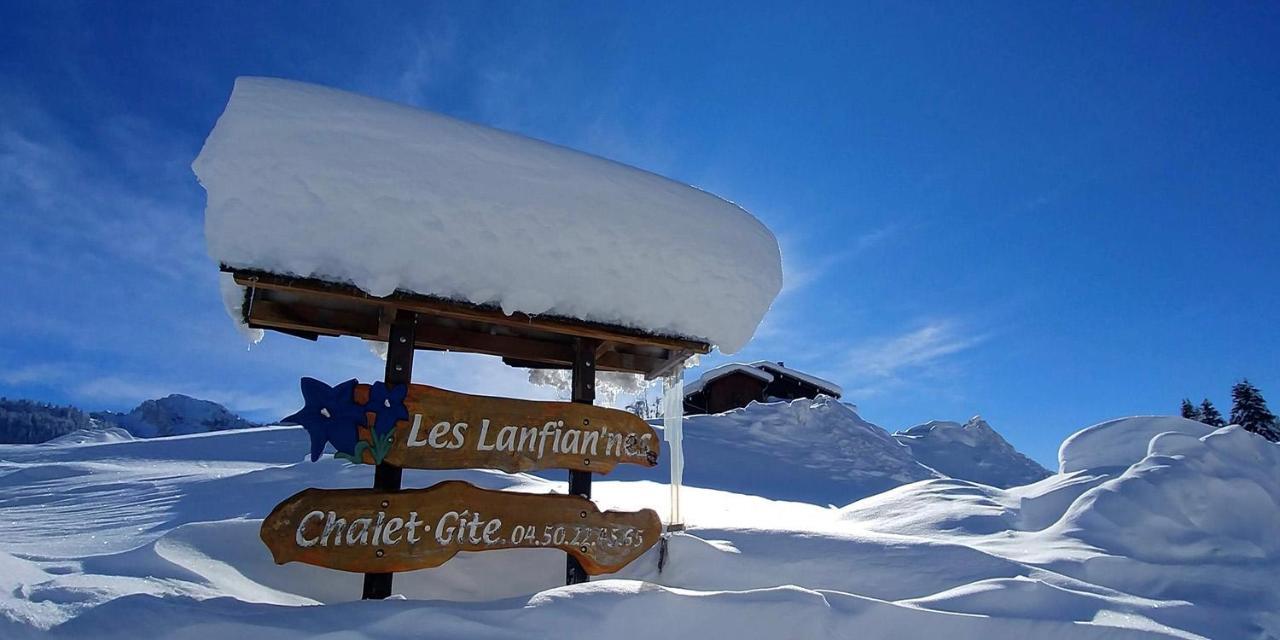 Gite Les Lanfiannes Thorens-Glières Exterior foto
