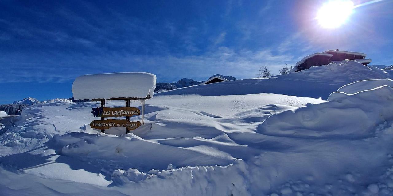 Gite Les Lanfiannes Thorens-Glières Exterior foto